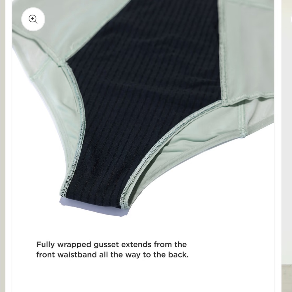 Saalt leakproof french cut high waist full gusset, medium - Picture 5 of 11